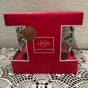 Lenox Set of 4 16-Ounce Holiday Tumblers